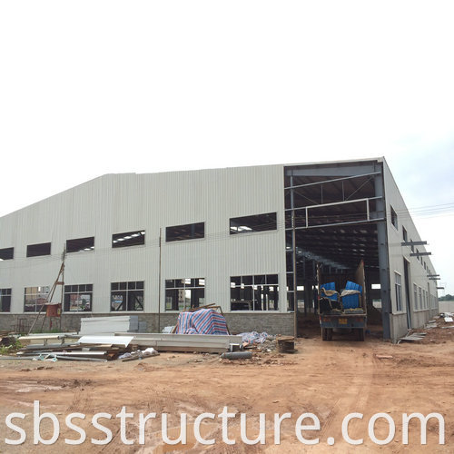 Steel Structure Workshop Building In Shishan1